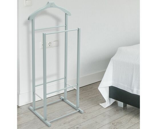 Вешалка костюмная В 27Н серый, изображение 5 | Интернет магазин мебели и декора LifeDekor