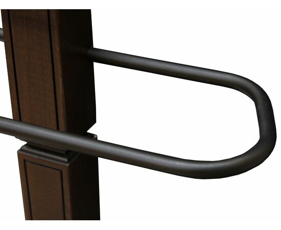 Вешалка костюмная Васко В 70 темно-коричневый/патина, изображение 9 | Интернет магазин мебели и декора LifeDekor