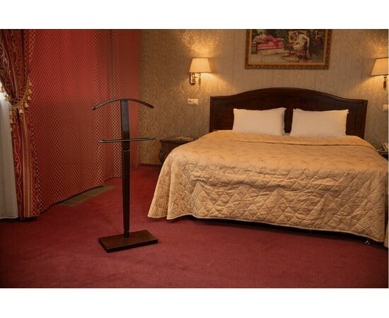 Вешалка костюмная Васко В 70 темно-коричневый/патина, изображение 3 | Интернет магазин мебели и декора LifeDekor