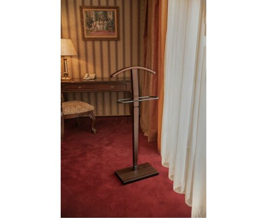 Вешалка костюмная Васко В 70 темно-коричневый/патина, изображение 4 | Интернет магазин мебели и декора LifeDekor