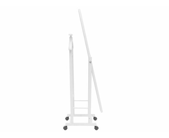 Вешалка костюмная с зеркалом на колесах В 24Н белый, изображение 3 | Интернет магазин мебели и декора LifeDekor