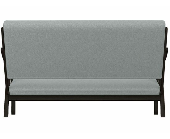 Диван Вега 10 ткань серый, каркас венге, изображение 5 | Интернет магазин мебели и декора LifeDekor