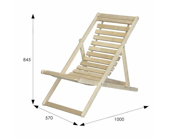 Шезлонг 45, изображение 9 | Интернет магазин мебели и декора LifeDekor