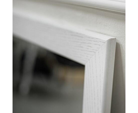 Зеркало навесное Берже 24-90 белый ясень 90 см х 55 см, изображение 4 | Интернет магазин мебели и декора LifeDekor