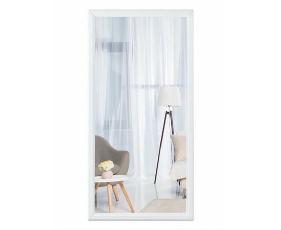 Зеркало настенное Ника белый 119,5 см x 60 см, изображение 11 | Интернет магазин мебели и декора LifeDekor