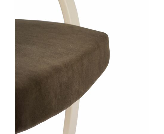 Кресло для отдыха Денди шпон, Ткань ультра шоколад, каркас дуб шампань шпон, изображение 9 | Интернет магазин мебели и декора LifeDekor