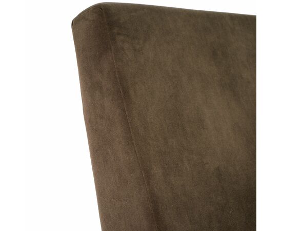 Кресло для отдыха Денди шпон, Ткань ультра шоколад, каркас дуб шампань шпон, изображение 12 | Интернет магазин мебели и декора LifeDekor