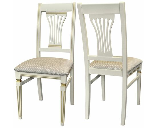 Стул Анри слоновая кость/золото, Атина ваниль, изображение 7 | Интернет магазин мебели и декора LifeDekor