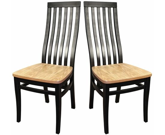 Стул Мариус М 50 дуб/черный, изображение 3 | Интернет магазин мебели и декора LifeDekor