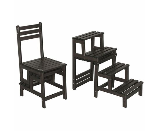 Стул-стремянка Массив венге, изображение 7 | Интернет магазин мебели и декора LifeDekor