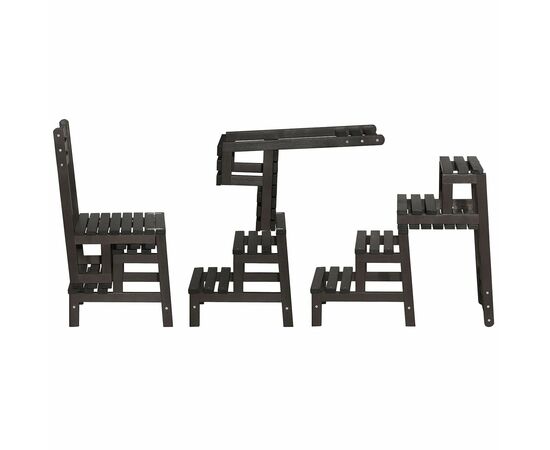 Стул-стремянка Массив венге, изображение 8 | Интернет магазин мебели и декора LifeDekor