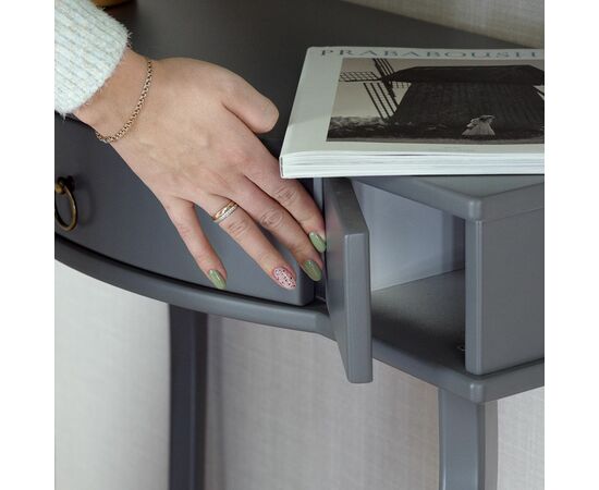 Подставка Берже 11 серый графит, изображение 9 | Интернет магазин мебели и декора LifeDekor