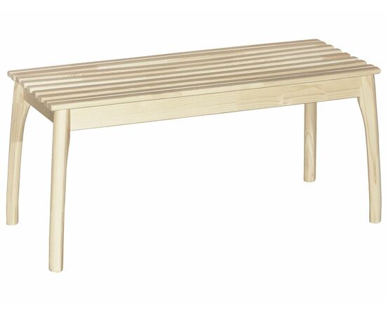 Скамья для прихожей массив, каркас лак, изображение 2 | Интернет магазин мебели и декора LifeDekor