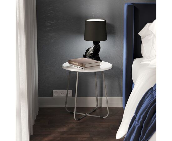 Стол журнальный BeautyStyle 14 белый/металлик, изображение 6 | Интернет магазин мебели и декора LifeDekor