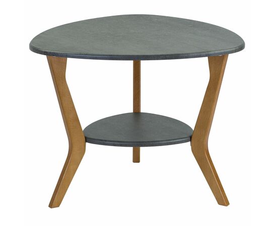 Стол журнальный BeautyStyle 15 серый бетон/бук, изображение 2 | Интернет магазин мебели и декора LifeDekor