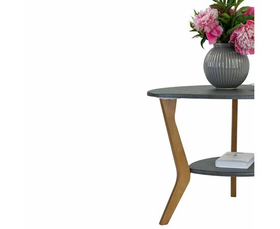 Стол журнальный BeautyStyle 15 серый бетон/бук, изображение 6 | Интернет магазин мебели и декора LifeDekor