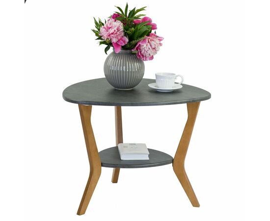 Стол журнальный BeautyStyle 15 серый бетон/бук, изображение 7 | Интернет магазин мебели и декора LifeDekor