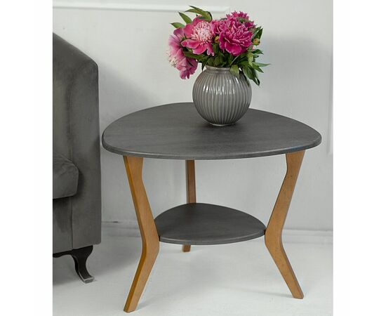 Стол журнальный BeautyStyle 15 серый бетон/бук, изображение 10 | Интернет магазин мебели и декора LifeDekor