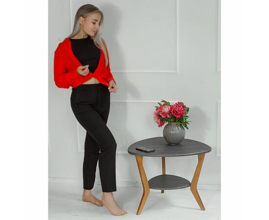 Стол журнальный BeautyStyle 15 серый бетон/бук, изображение 14 | Интернет магазин мебели и декора LifeDekor