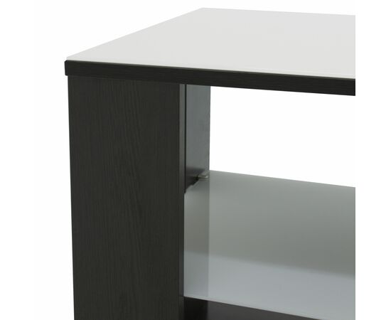 Стол журнальный BeautyStyle 5 венге/стекло белое, изображение 5 | Интернет магазин мебели и декора LifeDekor