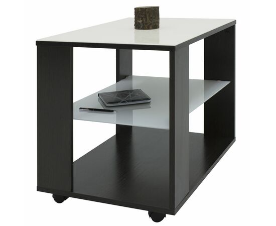 Стол журнальный BeautyStyle 5 венге/стекло белое, изображение 11 | Интернет магазин мебели и декора LifeDekor