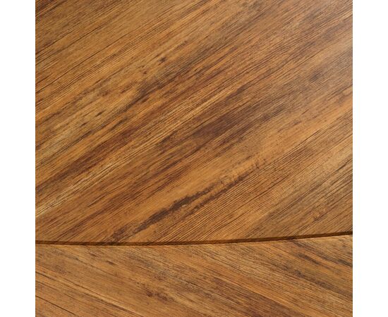 Стол журнальный Берли (12 мм) дуб американский/чёрный, изображение 3 | Интернет магазин мебели и декора LifeDekor