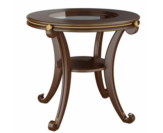 Стол журнальный Глория С орех Л | Интернет магазин мебели и декора LifeDekor