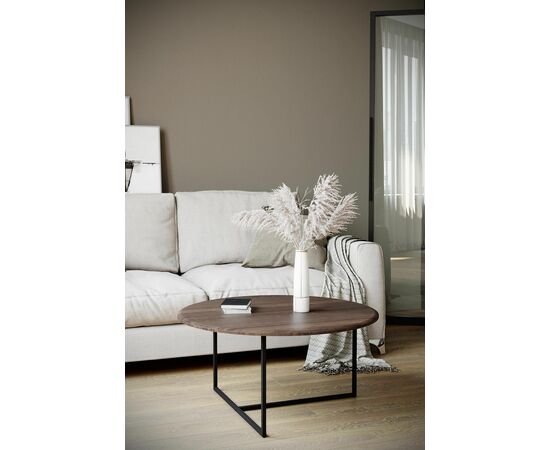 Стол журнальный Маджоре акация/чёрный, изображение 3 | Интернет магазин мебели и декора LifeDekor