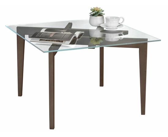 Стол журнальный Рилле 442 шимо/прозрачное, изображение 4 | Интернет магазин мебели и декора LifeDekor