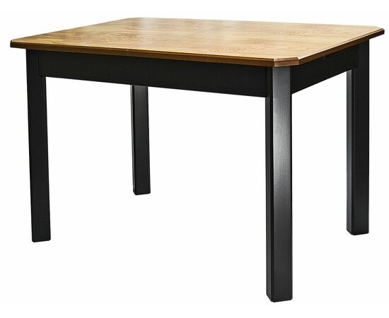 Стол обеденный Мариус М 80 дуб/чёрный 120/170*80, изображение 4 | Интернет магазин мебели и декора LifeDekor