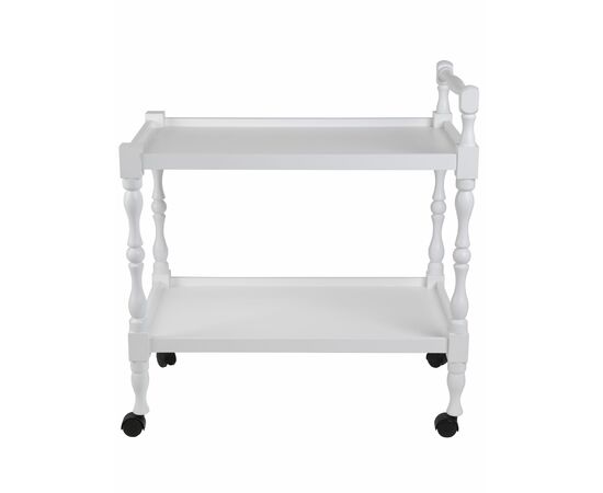 Стол сервировочный Бридж белый, изображение 2 | Интернет магазин мебели и декора LifeDekor