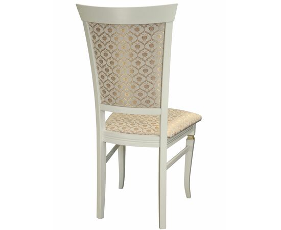 Стул Бонита слоновая кость/золото, Яра даймонд, изображение 2 | Интернет магазин мебели и декора LifeDekor