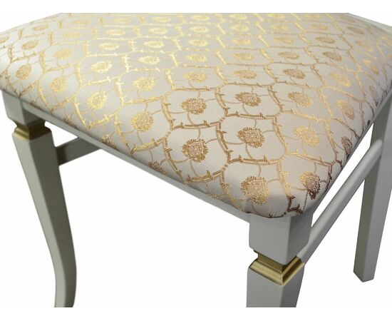 Стул Бонита слоновая кость/золото, Яра даймонд, изображение 3 | Интернет магазин мебели и декора LifeDekor