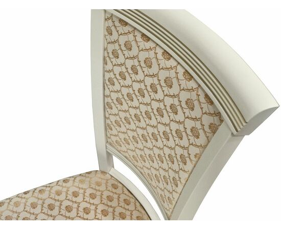 Стул Бонита слоновая кость/золото, Яра даймонд, изображение 4 | Интернет магазин мебели и декора LifeDekor