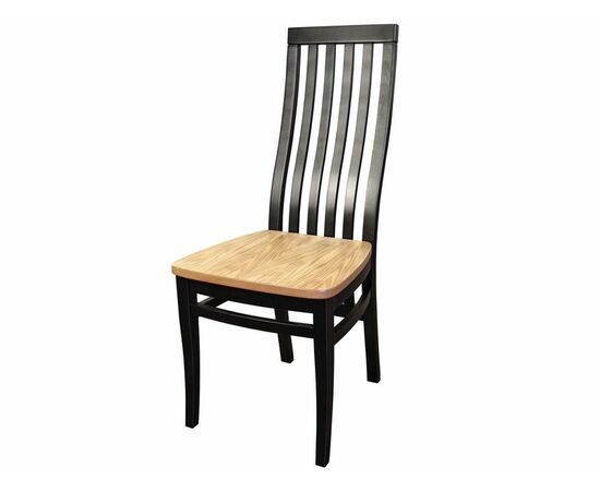 Стул Мариус М 50 дуб/черный, изображение 4 | Интернет магазин мебели и декора LifeDekor