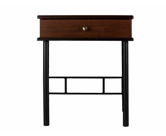 Тумба Сартон 11 черный/средне-коричневый, изображение 2 | Интернет магазин мебели и декора LifeDekor