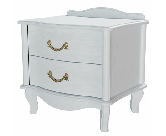 Тумбочка Джульетта 2 ящ. молочный дуб Л | Интернет магазин мебели и декора LifeDekor