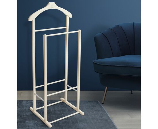 Вешалка костюмная В 27Н слоновая кость, изображение 4 | Интернет магазин мебели и декора LifeDekor