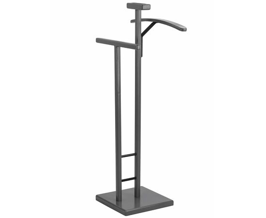 Вешалка костюмная ГАЛАНТ 340 черный/ серый графит, изображение 2 | Интернет магазин мебели и декора LifeDekor