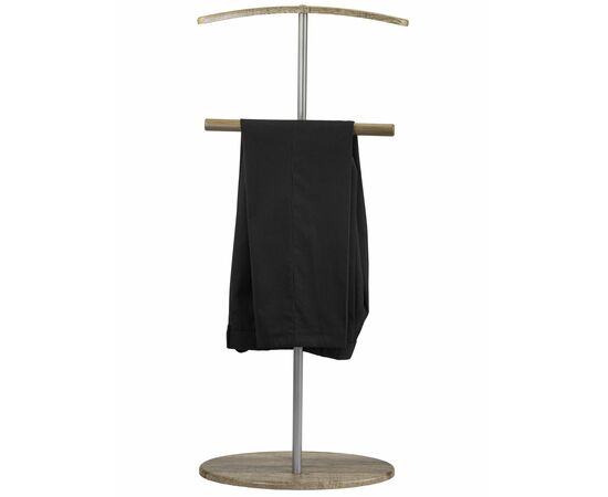 Вешалка костюмная Дэви 2 металлик/дуб крымский состаренный, изображение 7 | Интернет магазин мебели и декора LifeDekor