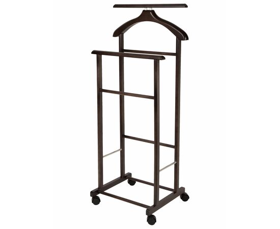 Вешалка костюмная на колесах В 22Н венге, изображение 8 | Интернет магазин мебели и декора LifeDekor