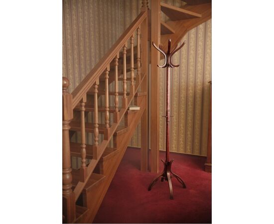 Вешалка напольная В 12Н махагон, изображение 3 | Интернет магазин мебели и декора LifeDekor