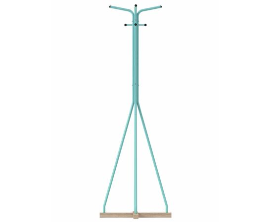 Вешалка напольная Галилео 218 бирюзовый/шимо, изображение 2 | Интернет магазин мебели и декора LifeDekor