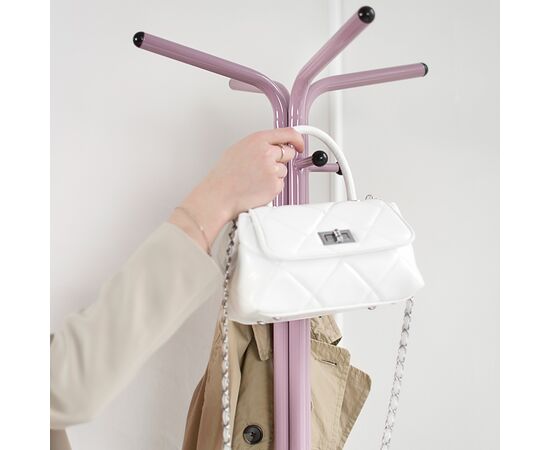Вешалка напольная Галилео 218 розовый/шимо, изображение 9 | Интернет магазин мебели и декора LifeDekor