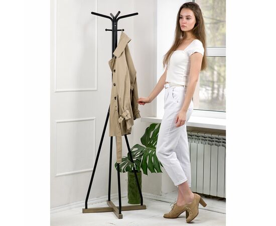Вешалка напольная Галилео 218 черный/шимо, изображение 6 | Интернет магазин мебели и декора LifeDekor