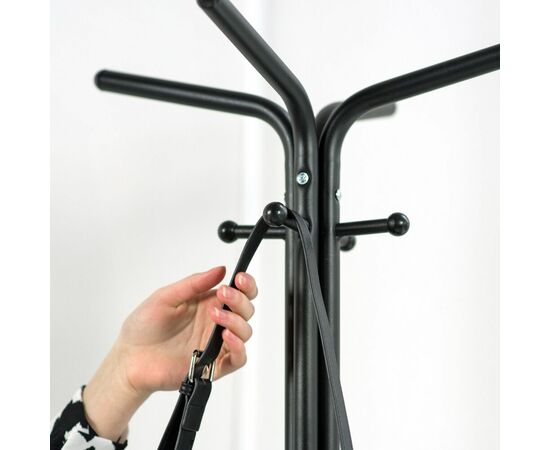 Вешалка напольная Галилео 218 черный/шимо, изображение 11 | Интернет магазин мебели и декора LifeDekor