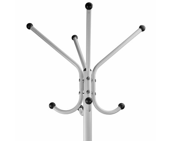 Вешалка напольная Пико 3 белый, изображение 5 | Интернет магазин мебели и декора LifeDekor