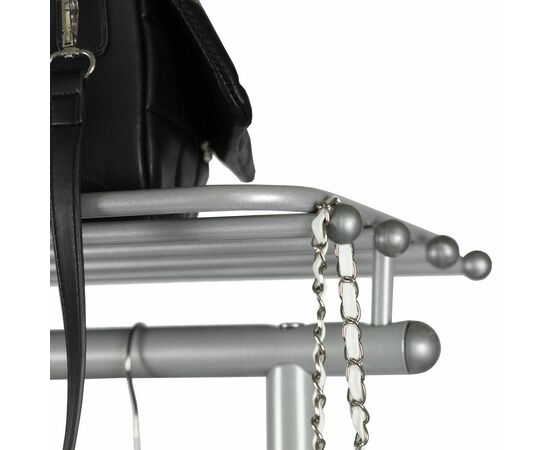 Вешалка напольная на колесах М 9 металлик, изображение 9 | Интернет магазин мебели и декора LifeDekor