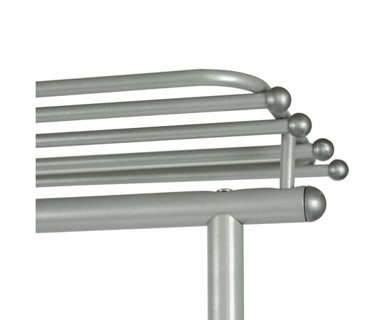 Вешалка напольная на колесах М 9 металлик, изображение 11 | Интернет магазин мебели и декора LifeDekor