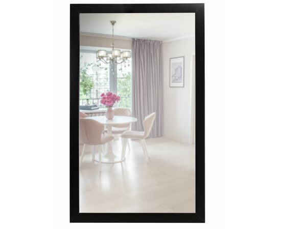 Зеркало настенное BeautyStyle 11 черный 118 см х 60,6 см, изображение 3 | Интернет магазин мебели и декора LifeDekor